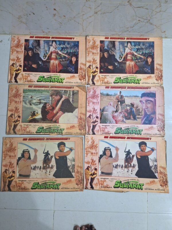 SULTANAT Bollywood movies lobby card