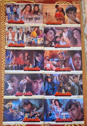 SUHAAG bollywood movies lobby card