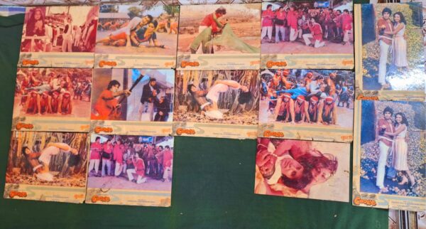 COOLIE bollywood movies lobby card