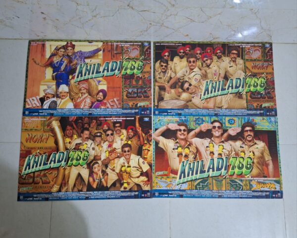 KHILADI 786 bollywood movies lobby card