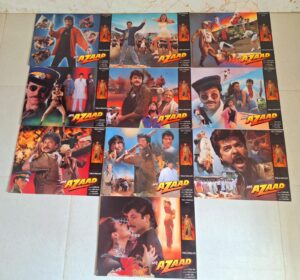 MR. AZAAD Bollywood movies lobby card