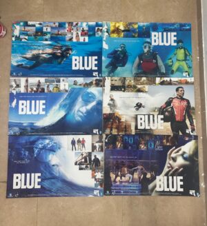 BLUE bollywood movies lobby card