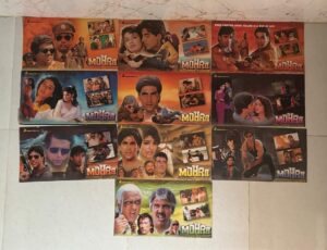 MOHRA Bollywood movies lobby card