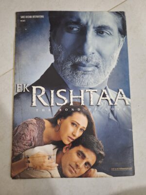 EK RISHTAA Bollywood movie booklets