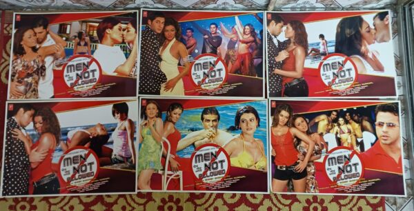 MEN NOT ALLOWED Bollywood movies lobby card