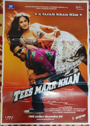 TEES MAAR KHAN Bollywood movies poster