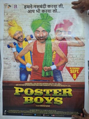 POSTER BOYS Bollywood movies lobby card