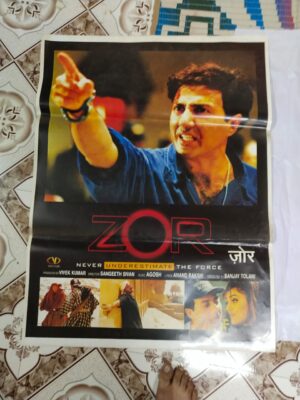 ZOR Bollywood movies lobby card