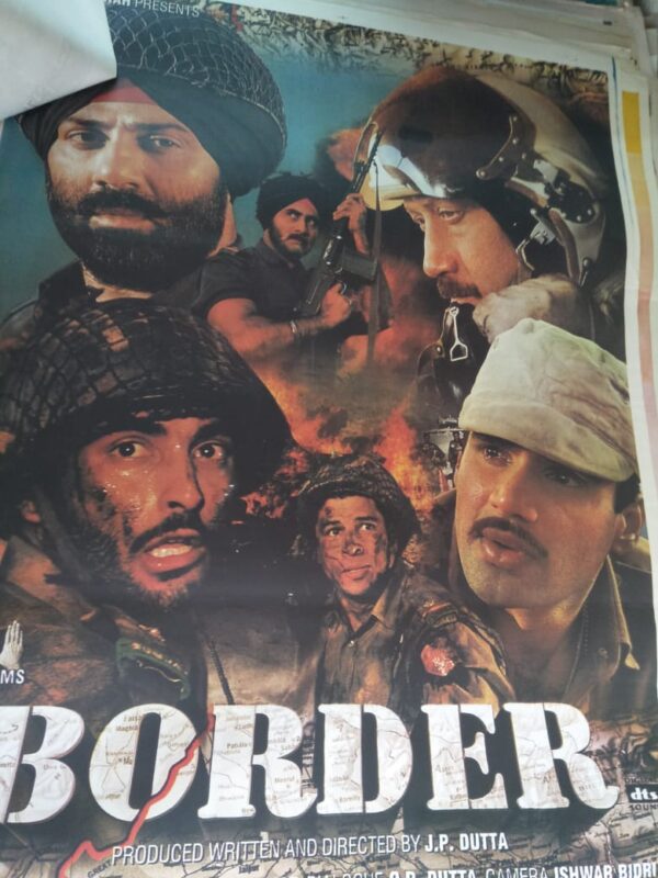 BORDER Bollywood movies lobby card