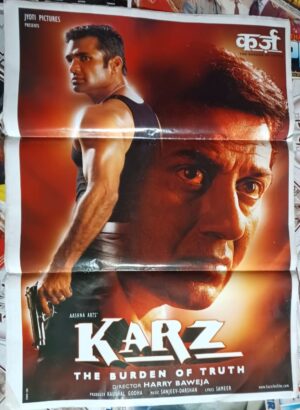 KARZ bollywood movies lobby card