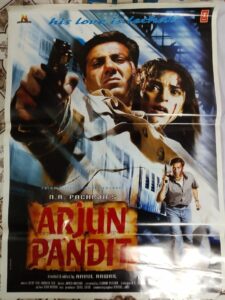 ARJUN PANDIT Bollywood movies lobby card
