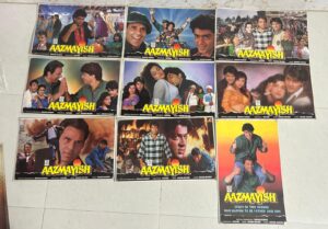 AAZMAYISH Bollywood movies lobby card
