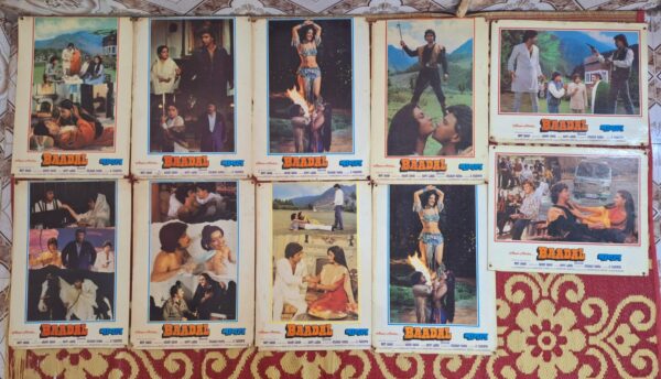 BADAL Bollywood movies lobby card