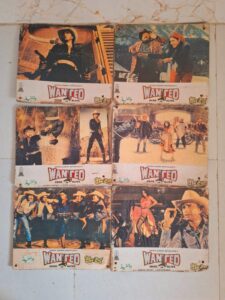 WANTED Bollywood movies lobby card