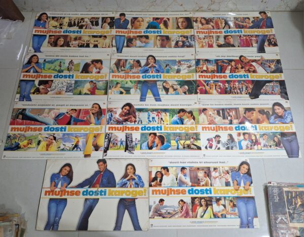 MUJHSE DOSTI KAROGE Bollywood movies lobby card