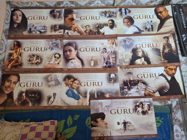 GURU Bollywood movies lobby card
