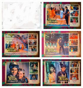 SANAM BEWAFA Bollywood movies lobby card