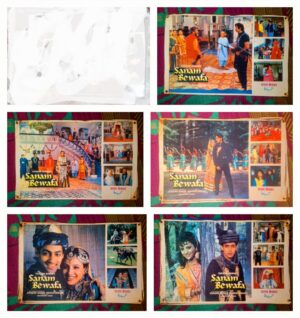 SANAM BEWAFA Bollywood movies lobby card