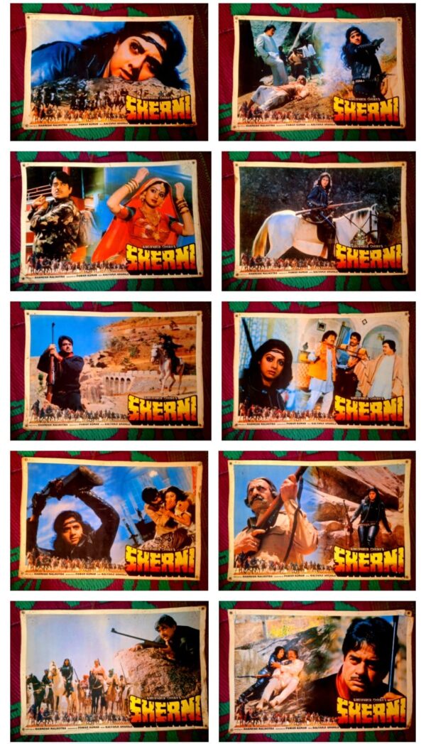 SHERNI Bollywood movies lobby card