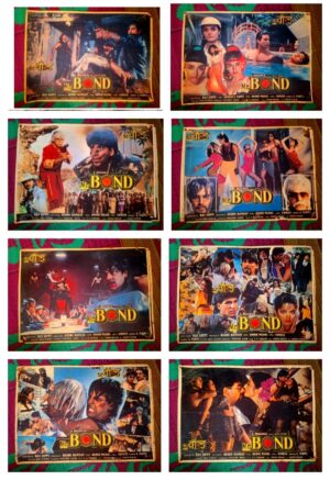 MR. BOND Bollywood movies lobby card