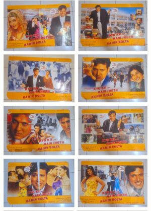 KYUKI ME JHOOT NAHI BOLTA Bollywood movies lobby card