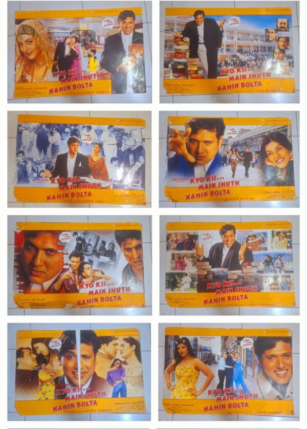 KYUKI ME JHOOT NAHI BOLTA Bollywood movies lobby card