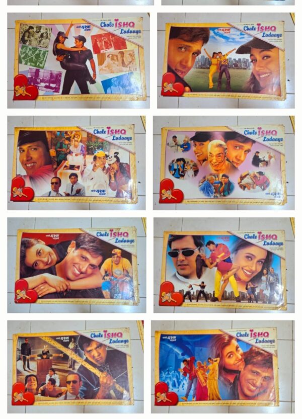 CHALO ISHQ LADAAYE Bollywood movies lobby card