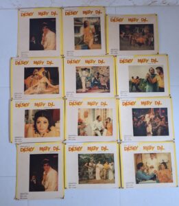 DILSE MILE DIL Bollywood movies lobby card