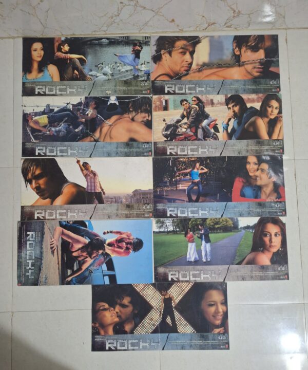 ROCKY Bollywood movies lobby card