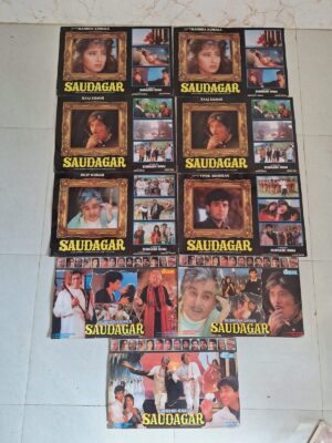 SAUDAGAR Bollywood movies lobby card