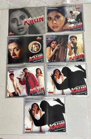 KAUN Bollywood movies lobby card