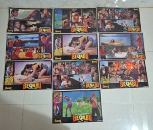 BEQABU Bollywood movies lobby card