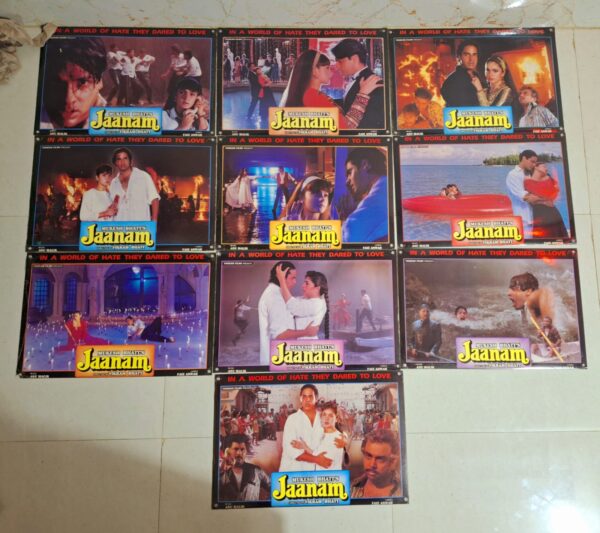 JAANAM Bollywood movies lobby card