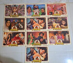 ANMOL Bollywood movies lobby card
