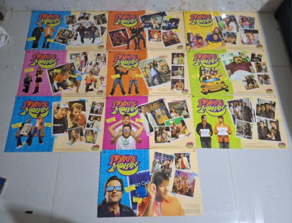 PYARE MOHAN Bollywood movies lobby card