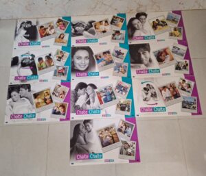 CHALTE CHALTE Bollywood movies lobby card