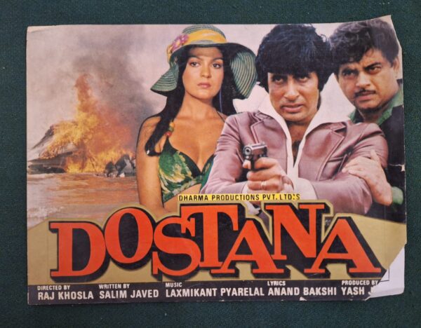 DOSTANA Bollywood movie booklet