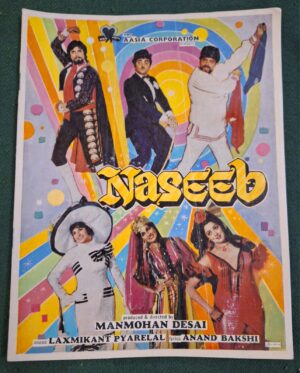 NASEEB bollywood movie booklet