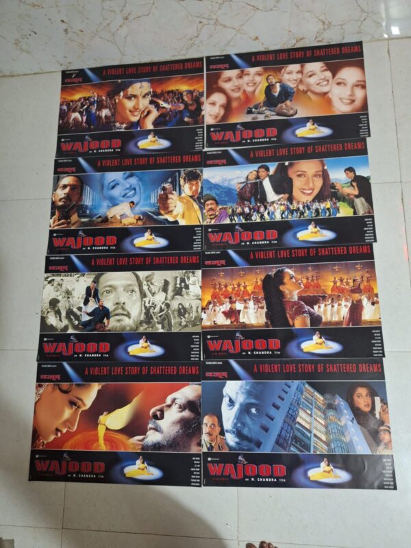 WAJOOD Bollywood movies lobby card