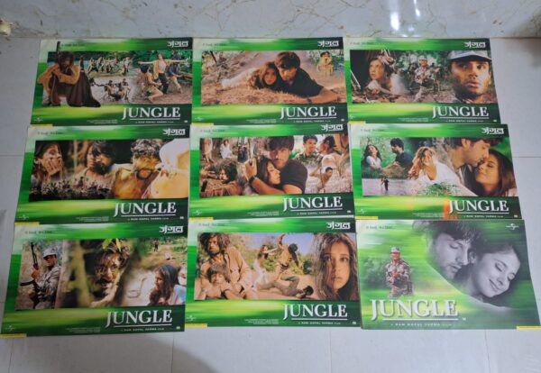 JUNGLE Bollywood movies lobby card