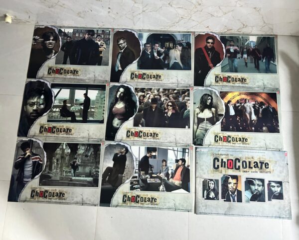 CHOCOLATE Bollywood movies lobby card