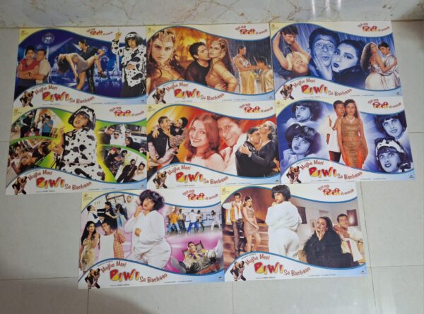 MUJHE MERI BIWI SE BACHAO Bollywood movies lobby card