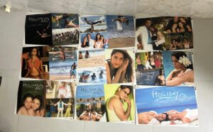 HOLIDAY Bollywood movies lobby card