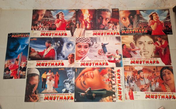 GULAM-E-MUSTAFA Bollywood movies lobby card