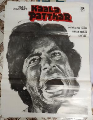 KAALA PATTHAR Bollywood movies poster