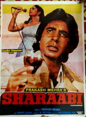 SHARAABI Bollywood movies poster