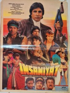 INSANIYAT Bollywood movies poster