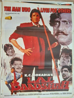 LAL BAADSHAH Bollywood movies lobby card