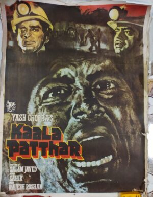 KAALA PATTHAR Bollywood movies poster