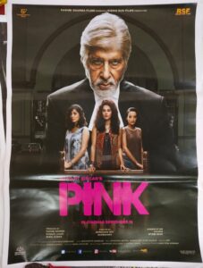 PINK Bollywood movies poster